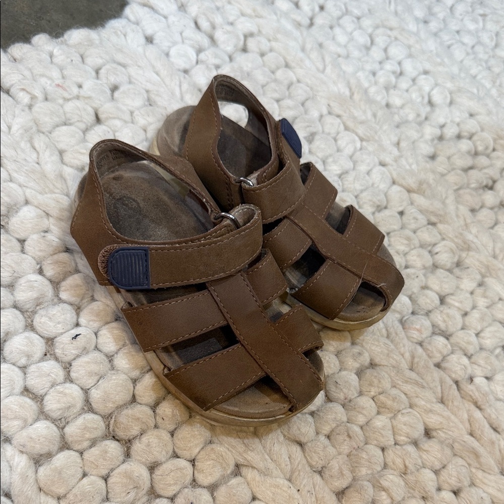 Cat & Jack Brown Kids Sandals